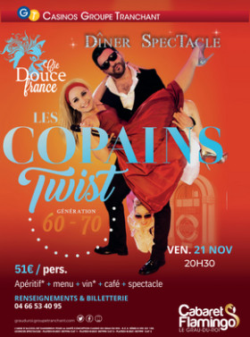 Dîner spectacle musical COPAINS TWIST