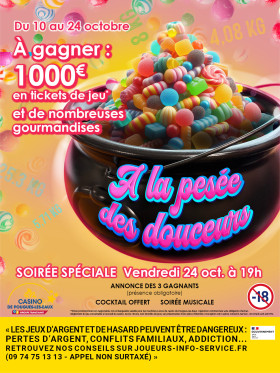 À LA PESÉE DES DOUCEURS À LA PESÉE DES DOUCEURS
