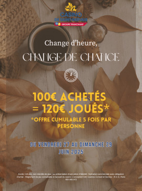 Change d'heure, change de chance !