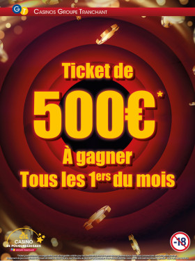 TOMBOLA PRIVILÈGE 500€