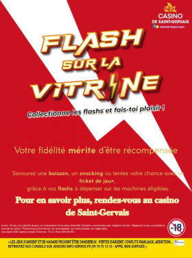 Nouveau tableau des flashs