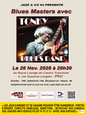 TONKY BLUES BAND - Concert organisé par Jazz &Co