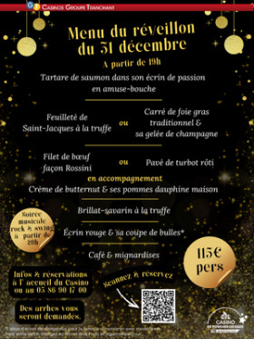 MENU DU RÉVEILLON