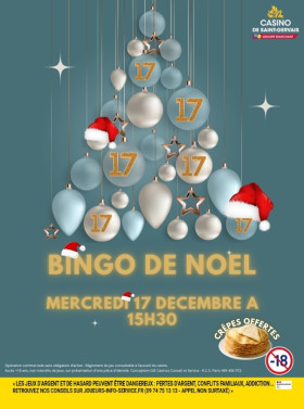 🎅✨ BINGO DE NOËL – DIMANCHE 17 DÉCEMBRE ! ✨🎅