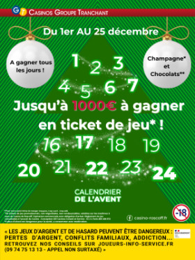 CALENDRIER DE L'AVENT
