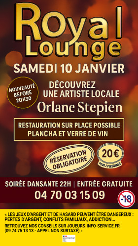 Soirée au Royal Lounge