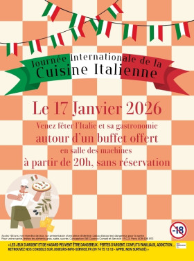 Journée internationale de la cuisine italienne 🍝
