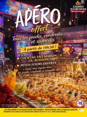 ✨ Rendez-vous gourmand au Casino 🍸