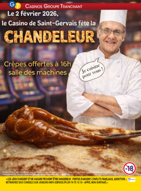🥞 Chandeleur gourmande au Casino de Saint-Gervais