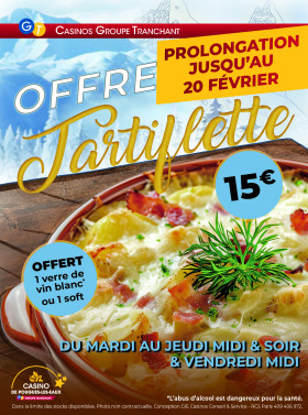 OFFRE TARTIFLETTE
