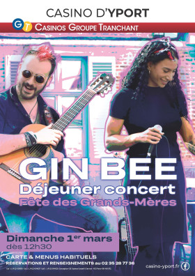 DÉJEUNER SPECTACLE GIN BEE