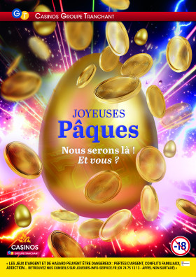 🐰 Du 4 au 12 avril – Le n’9 d’or – 9 jours pour tenter sa chance  ! 🐣