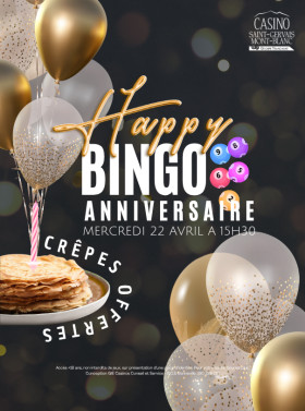 BINGO ANNIVERSAIRE