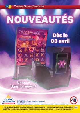 NOUVELLES MACHINES GALAXY VIP X