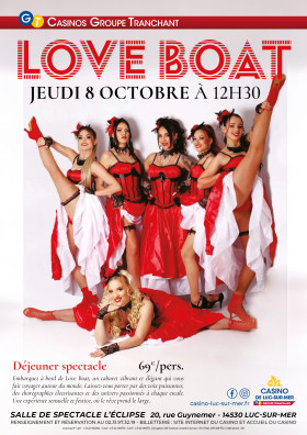 DEJEUNER SPECTACLE LOVE BOAT