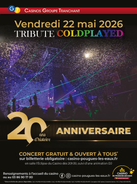 22 MAI : CONCERT TRIBUTE COLDPLAYED