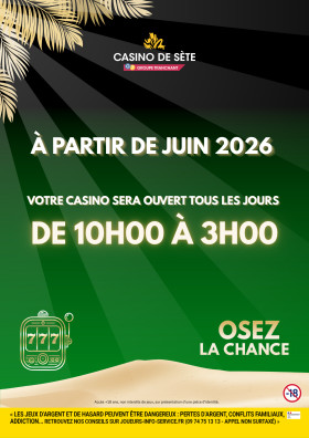 ☀️ LES BEAUX JOURS ARRIVENT… ET NOUS AUSSI ON PASSE EN MODE ÉTÉ ! 🎰