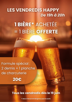 LES VENDREDIS HAPPY