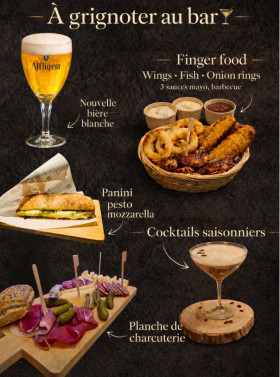 Notre offre snacking et bar 🍴🍺