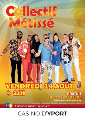 CONCERT 14 AOUT 2026 COLLECTIF MÉTISSÉ