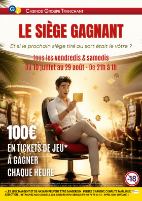 Siège gagnant
