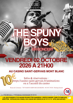 Le meilleur du rockabilly débarque au Casino - SPUNYBOYS EN CONCERT