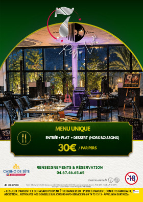 🎶✨ SOIRÉES RESTO LIVE – LA NOUVELLE FORMULE ARRIVE DÈS LA RENTRÉE AU CASINO DE SÈTE ! ✨🎶