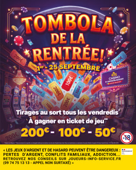 Tombola de la rentrée