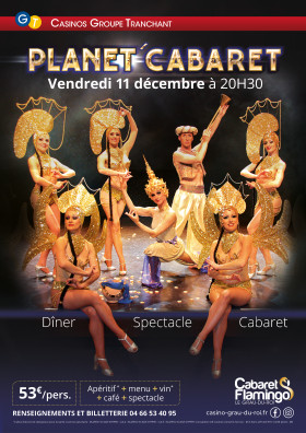 DINER SPECTACLE - PLANET' CABARET
