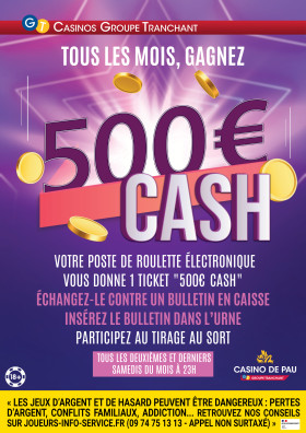 500€ CASH