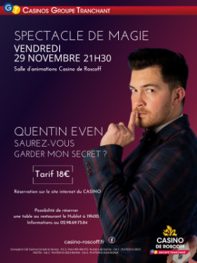 SPECTACLE DE MAGIE, SAUREZ-VOUS GARDER MON SECRET