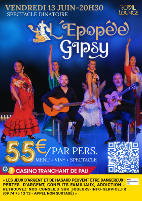 Show dinatoire l'épopée Gipsy Show dinatoire l'épopée Gipsy