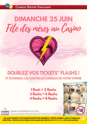 Fête des mères- Doublez vos Flashs Fête des mères- Doublez vos Flashs